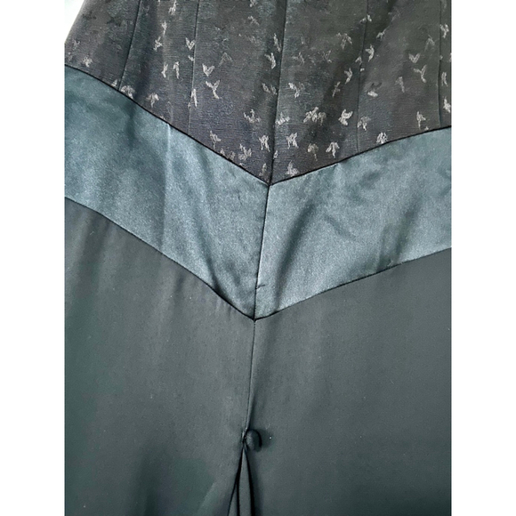 Nicole Miller Black Strapless Evening Gown Dress Size 0 NWT - Picture 6 of 16